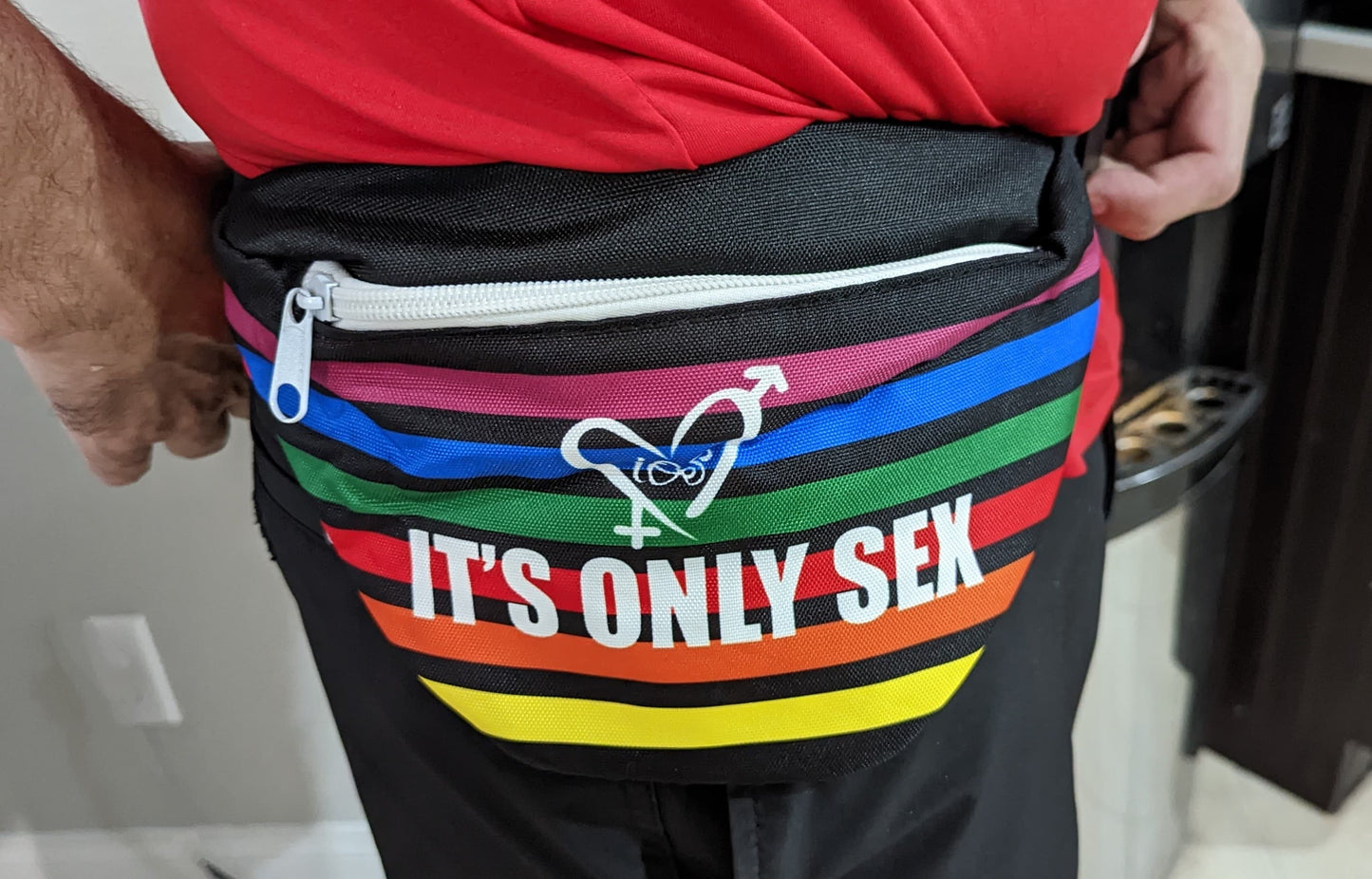 RAINBOW FANNY PACK- iOS & Dirty Perv