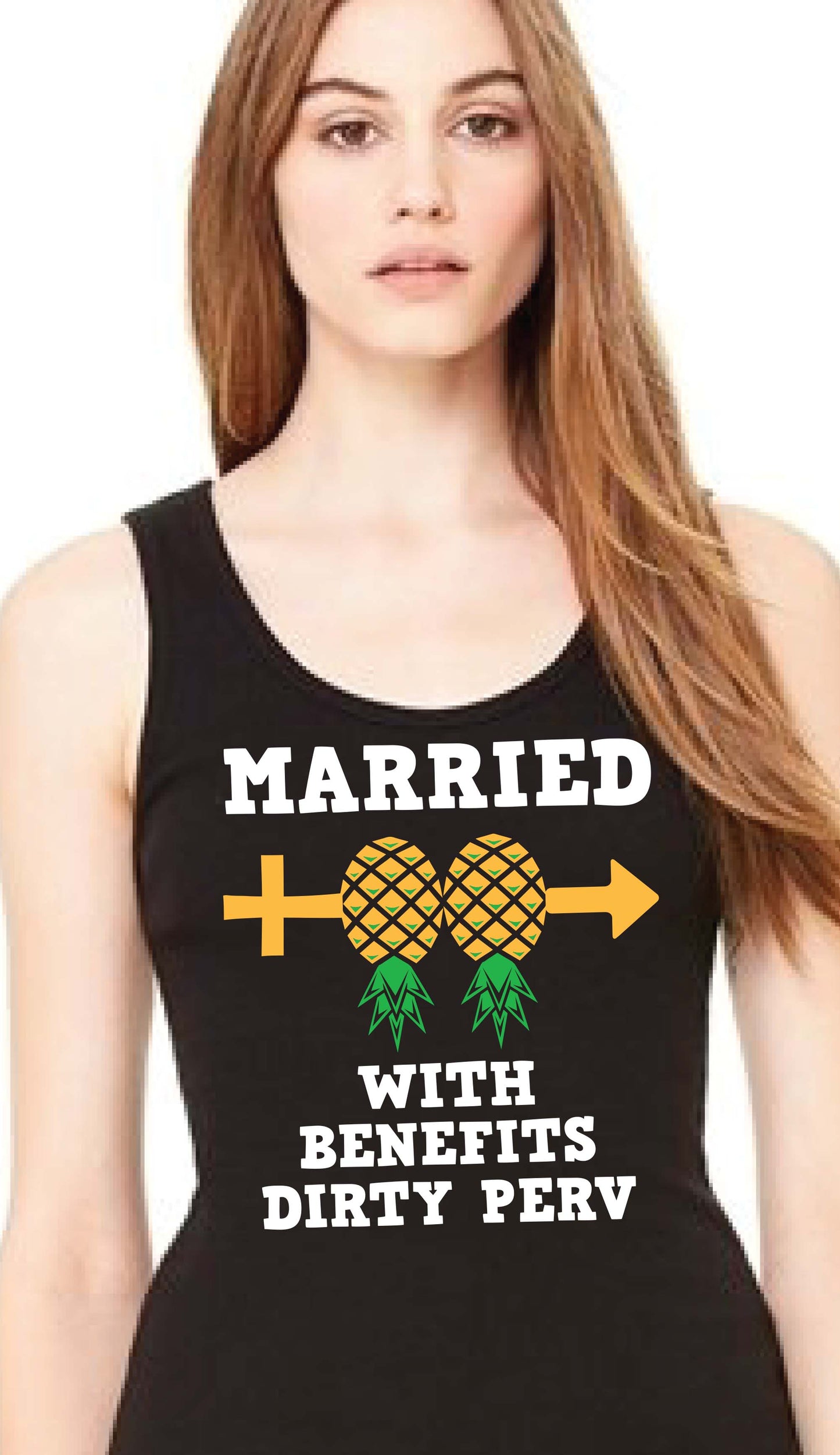WOMENS TANK - MARRIED WITH BENEFITs