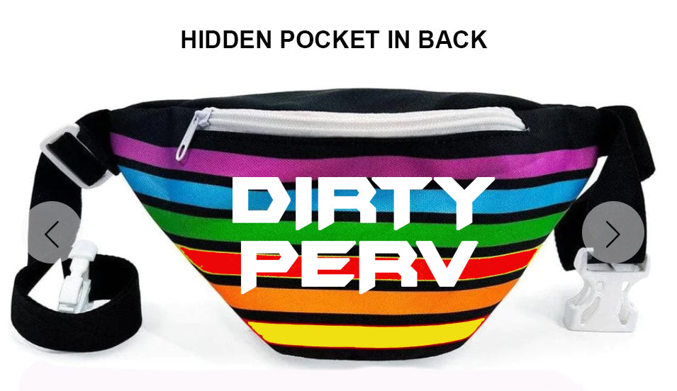 RAINBOW FANNY PACK- iOS & Dirty Perv