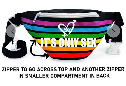 RAINBOW FANNY PACK- iOS & Dirty Perv